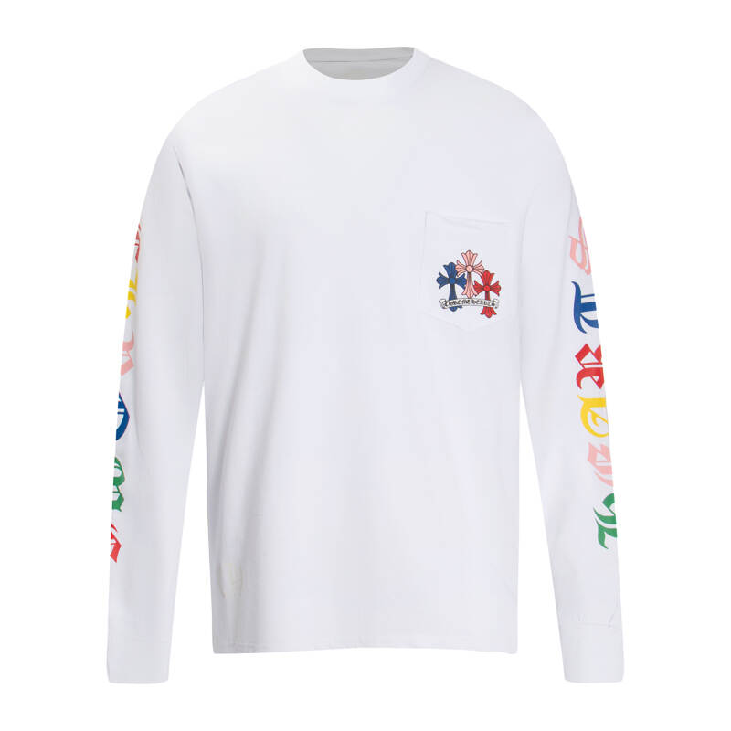 CHROME-HEARTS Men's Long-Sleeve T-shirt Sweatshirt K8003