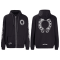 CHROME-HEARTS ZIP-UP Hoodie K5001