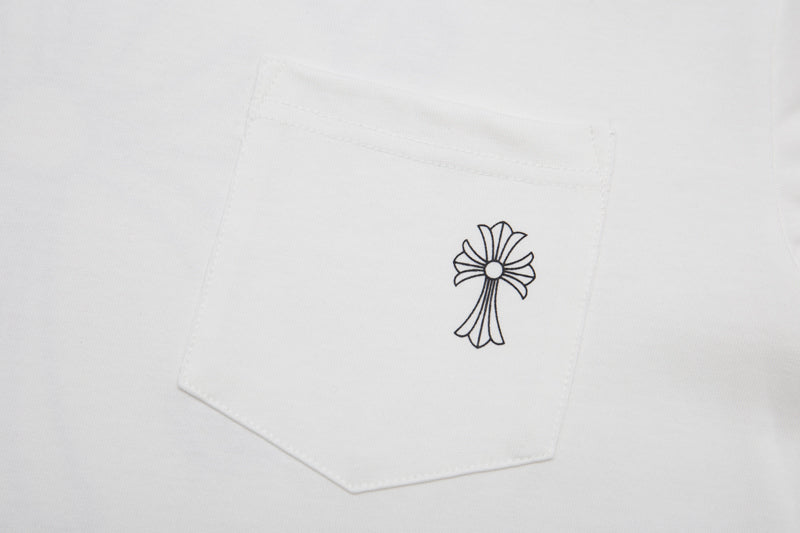 CHROME-HEARTS Neck Logo T-shirt K6022
