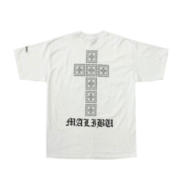 Chrome Hearts Malibu Exclusive Square Cross T-Shirt – White