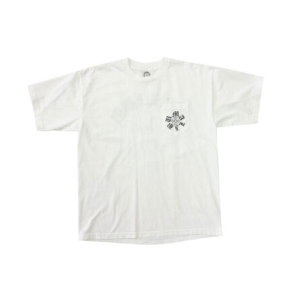 Chrome Hearts Malibu Exclusive Script Letter T-Shirt – White
