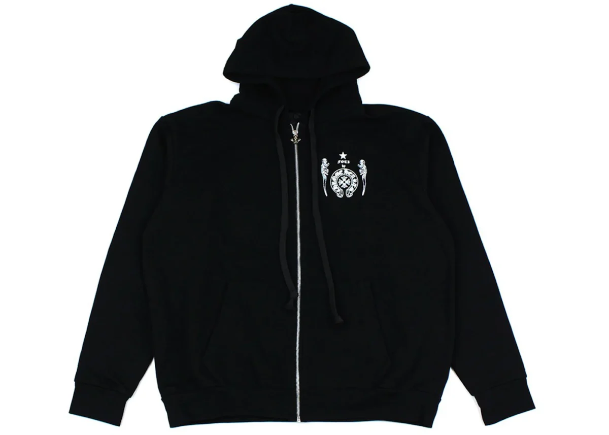 Chrome Hearts Foti Harris Teeter Space Suit Zip Hoodie