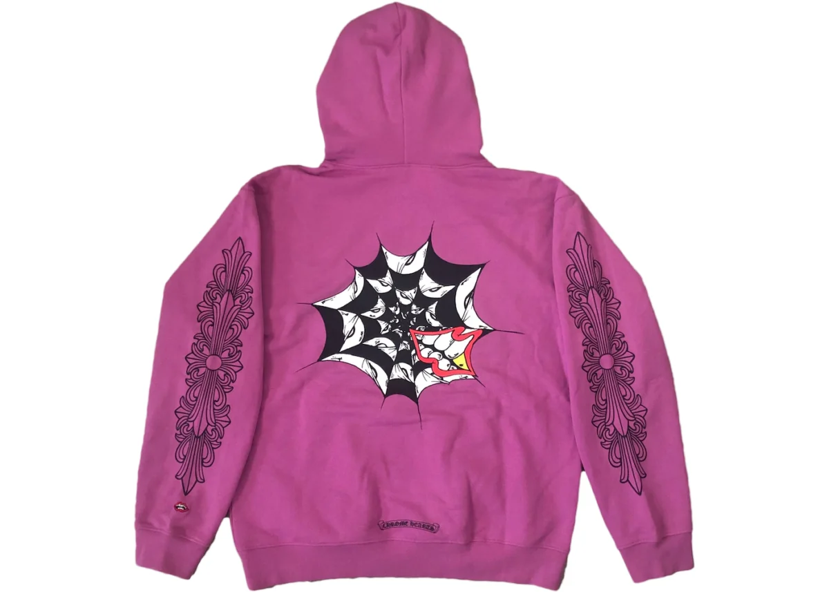 Chrome Hearts Matty Boy Spider Web Hoodie