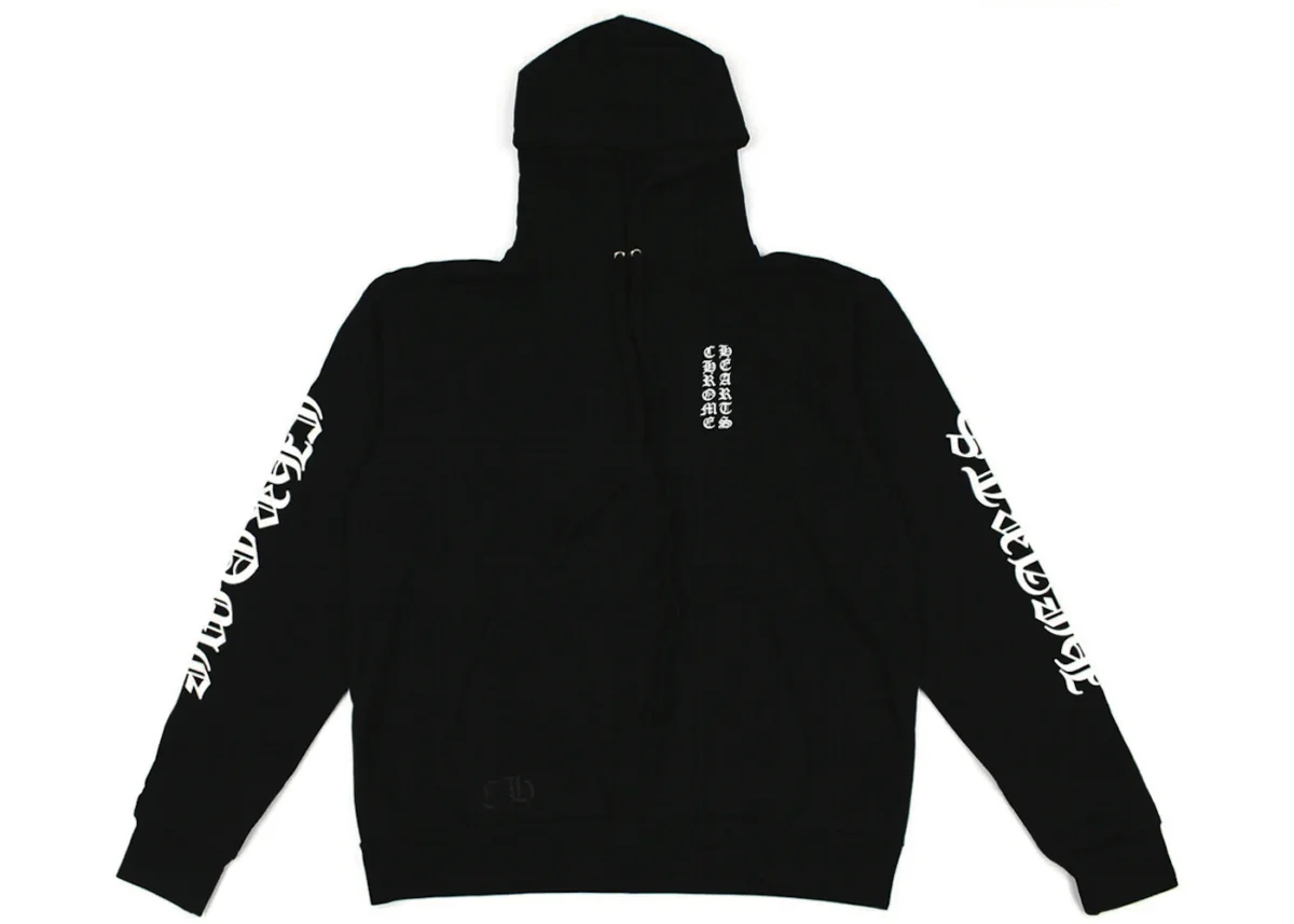 Chrome Hearts Vertical Logo Hoodie