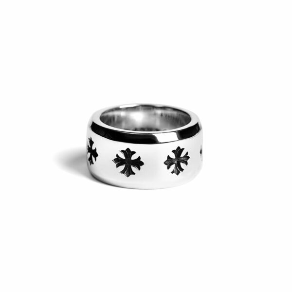 Chrome Hearts Plus Thick Band Ring